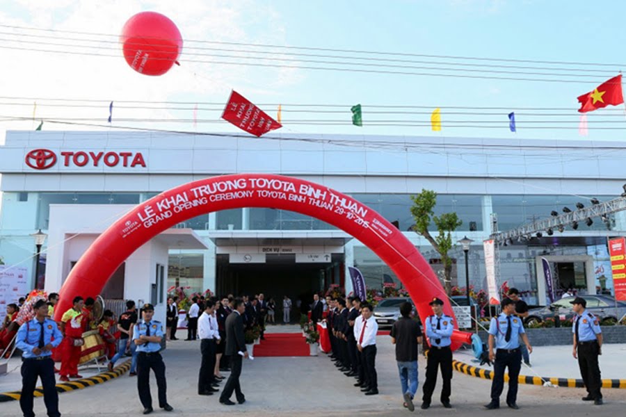 Lễ khai trương Toyota Bình Thuận