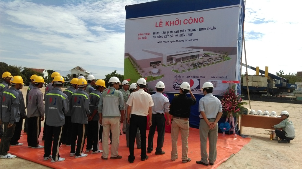 Khởi công dự án Trung tâm ô tô Nam Miền Trung – Ninh Thuận